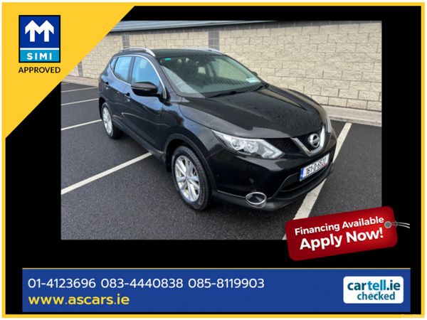 Nissan Qashqai SUV, Petrol, 2016, Black