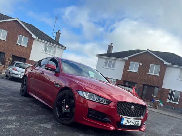 Jaguar XE Saloon, Diesel, 2017, Red
