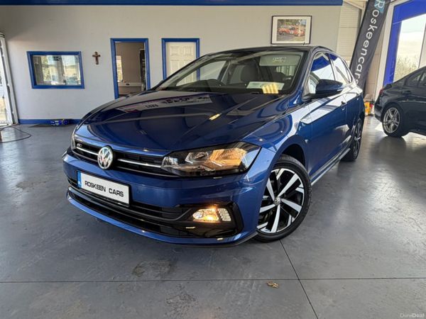 Volkswagen Polo Hatchback, Petrol, 2019, Blue