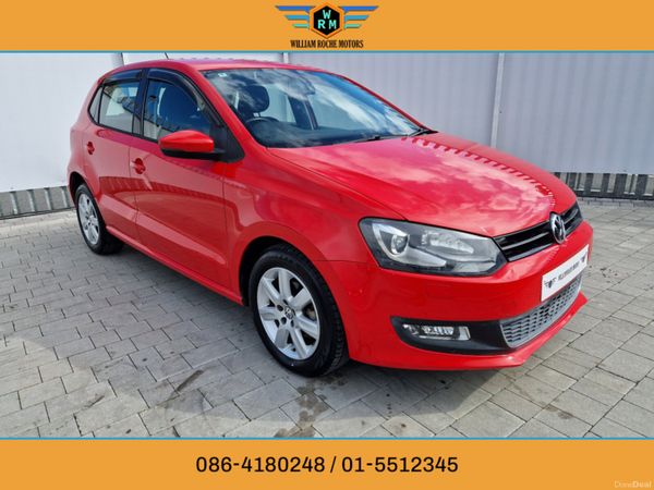 Volkswagen Polo Hatchback, Petrol, 2012, Red