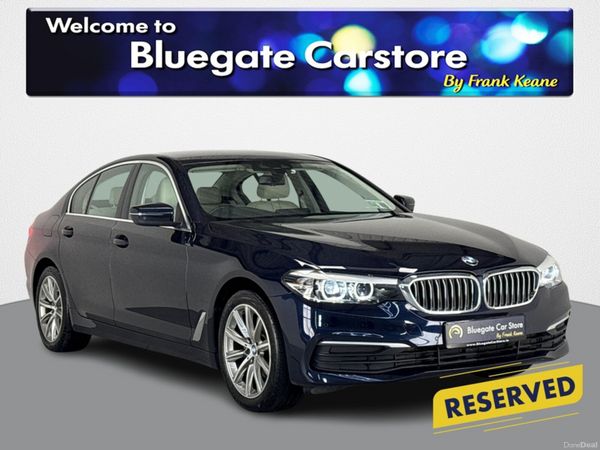BMW 5-Series Saloon, Diesel, 2020, Blue