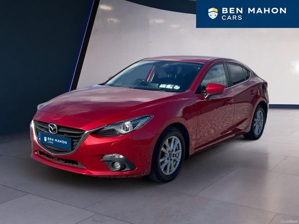 Mazda Mazda3 Saloon, Petrol, 2014, Red