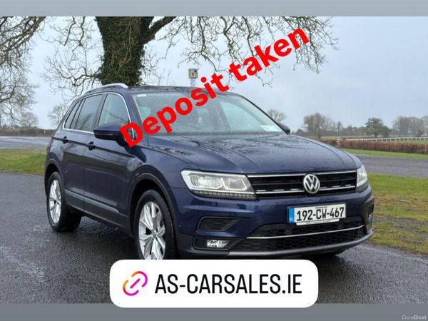 Volkswagen Tiguan SUV, Diesel, 2019, Blue