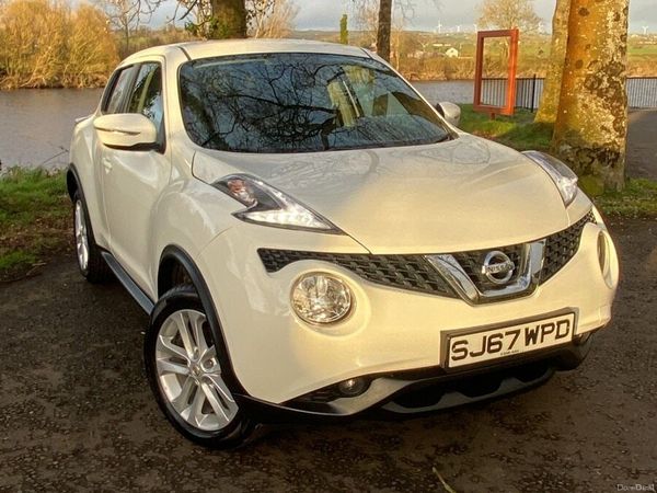 Nissan Juke SUV, Petrol, 2017, White