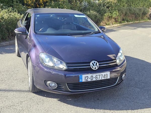 Volkswagen Golf Convertible, Petrol, 2012, Purple