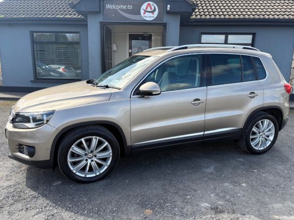 Volkswagen Tiguan SUV, Diesel, 2015, Brown