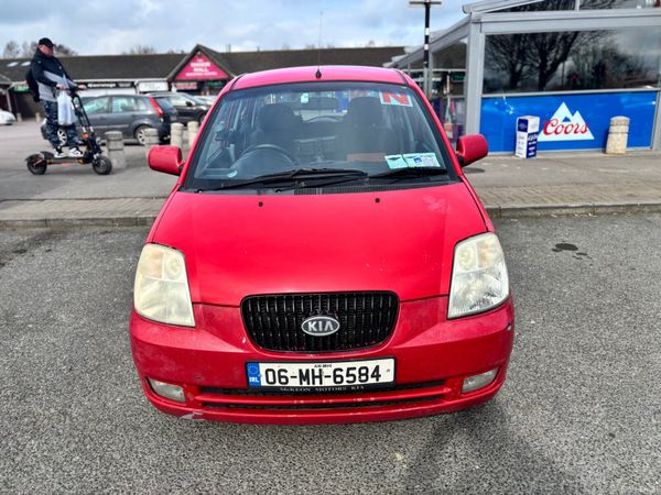 Kia Picanto Hatchback, Petrol, 2006, Red