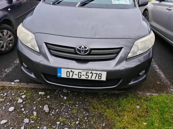 Toyota Corolla Saloon, Petrol, 2007, Grey