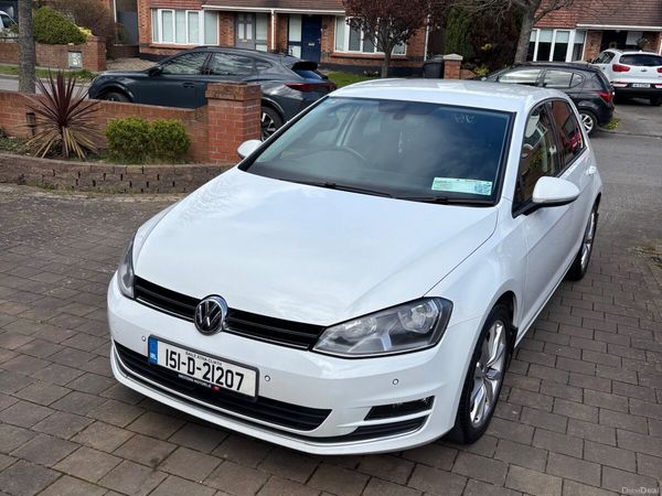 Volkswagen Golf Estate, Petrol, 2015, White