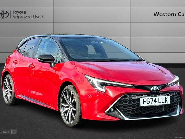 Toyota Corolla Hatchback, Petrol Hybrid, 2024, Red