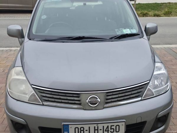 Nissan Tiida Hatchback, Petrol, 2008, Grey