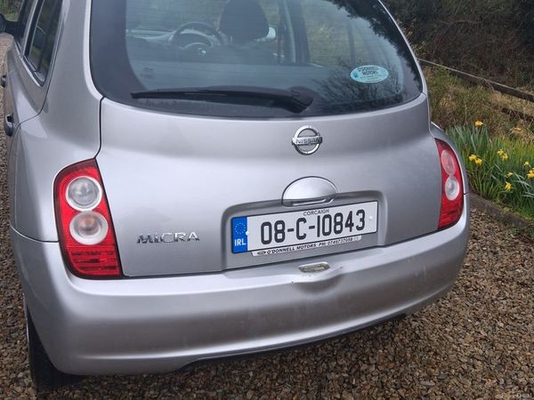 Nissan Micra Hatchback, Petrol, 2008, Silver