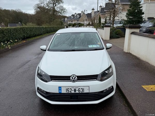 Volkswagen Polo Hatchback, Petrol, 2015, White