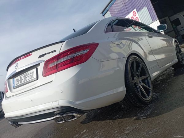 Mercedes-Benz E-Class Coupe, Diesel, 2009, White