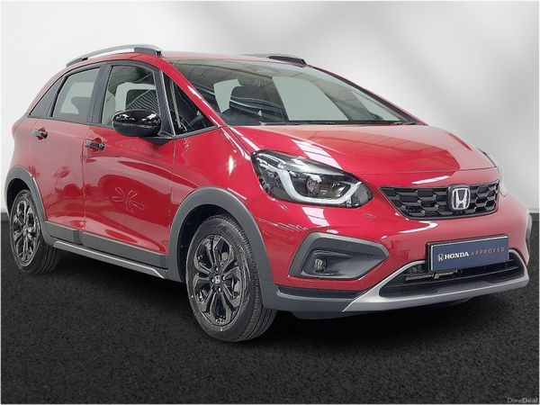 Honda Jazz Hatchback, Petrol Hybrid, 2023, Red