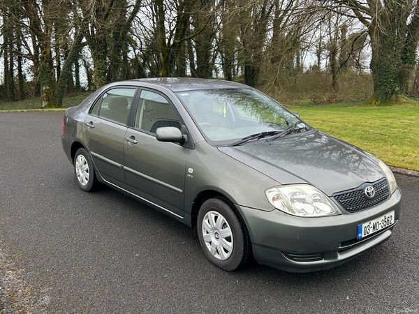 Toyota Corolla Saloon, Petrol, 2003, Grey