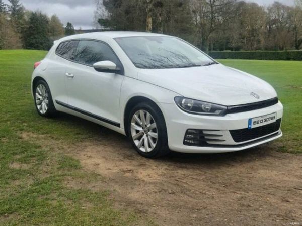Volkswagen Scirocco Coupe, Diesel, 2015, White