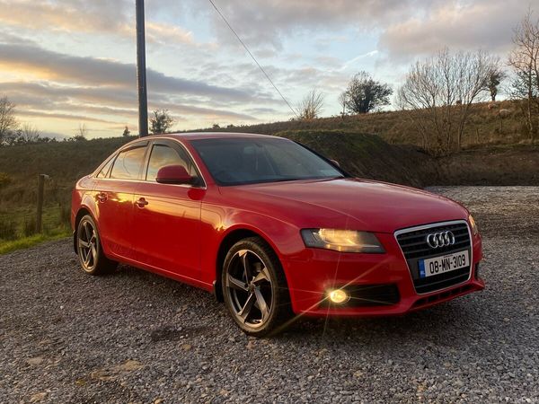 Audi A4 Saloon, Diesel, 2008, Red