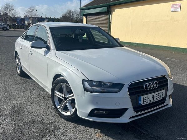 Audi A4 Saloon, Diesel, 2015, White