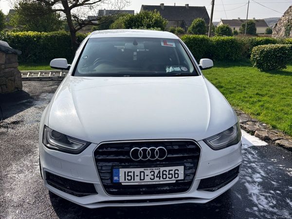 Audi A4 Saloon, Diesel, 2015, White