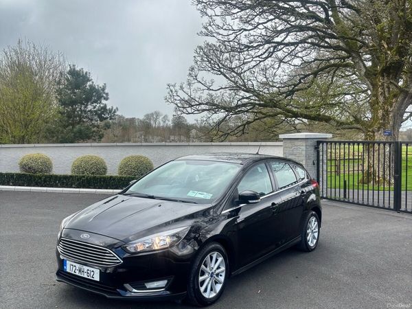 Ford Focus Hatchback, Diesel, 2017, Black