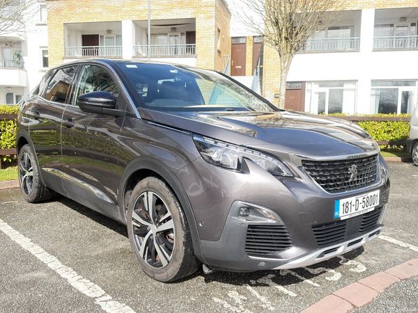 Peugeot 3008 Hatchback, Petrol, 2018, Grey