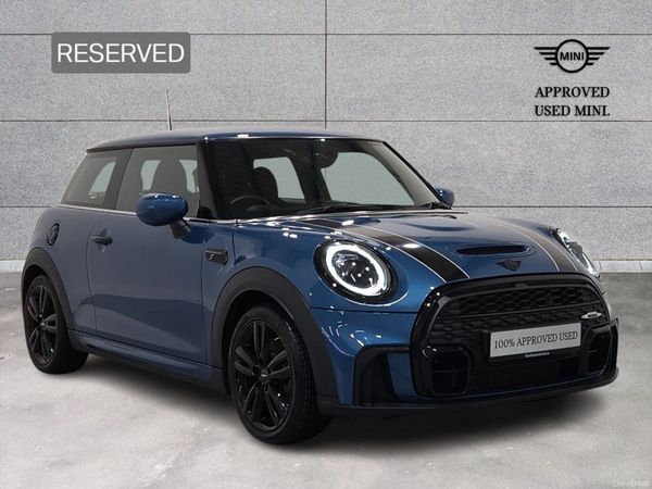 Mini Cooper Hatchback, Petrol, 2021, Blue