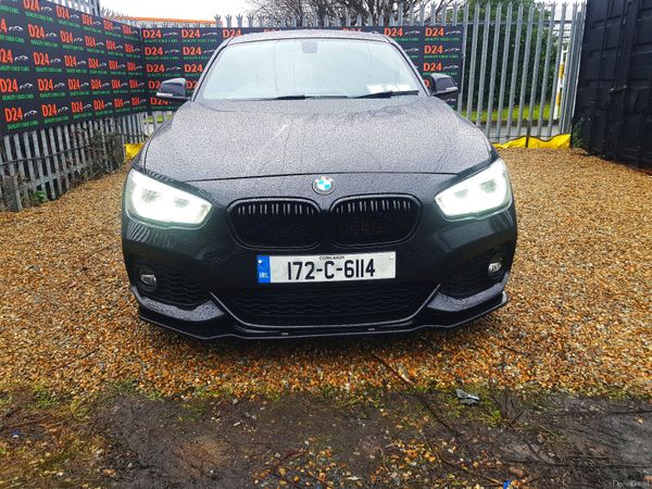 BMW 1-Series Hatchback, Diesel, 2017, Black