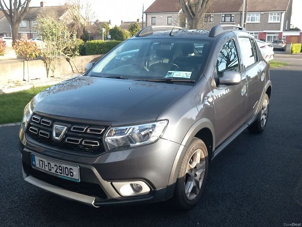 Dacia Sandero Stepway Hatchback, Petrol, 2017, Grey