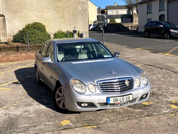 Mercedes-Benz E-Class Saloon, Petrol, 2008, Silver