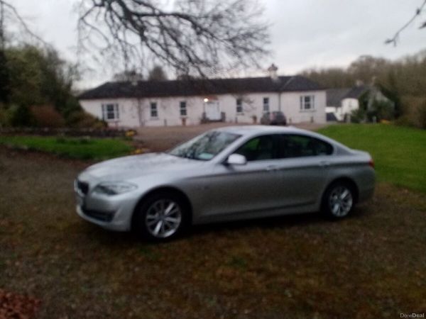 BMW 5-Series Saloon, Diesel, 2013, Silver
