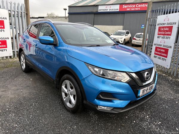 Nissan Qashqai MPV, Petrol, 2018, Blue