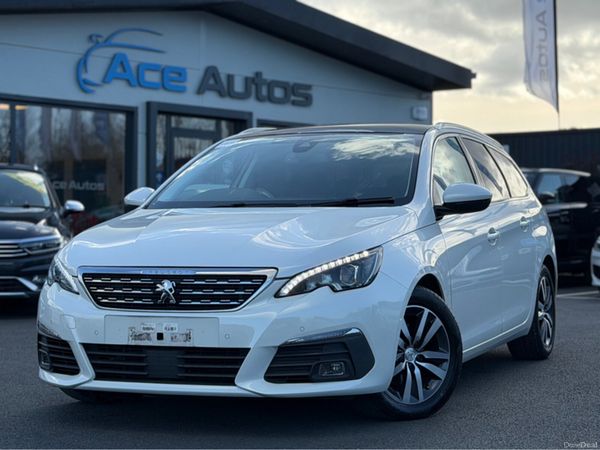 Peugeot 308 Estate, Diesel, 2019, White