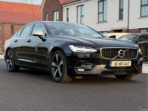 Volvo S90 Saloon, Diesel, 2018, Black