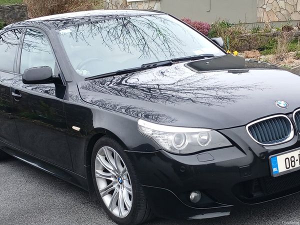 BMW 5-Series Saloon, Diesel, 2008, Black