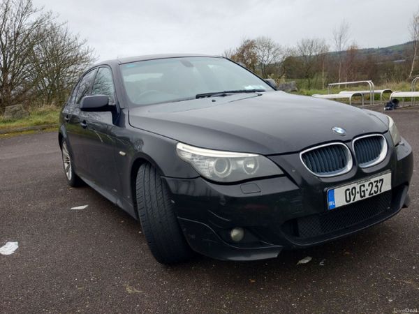 BMW 5-Series Saloon, Diesel, 2009, Black