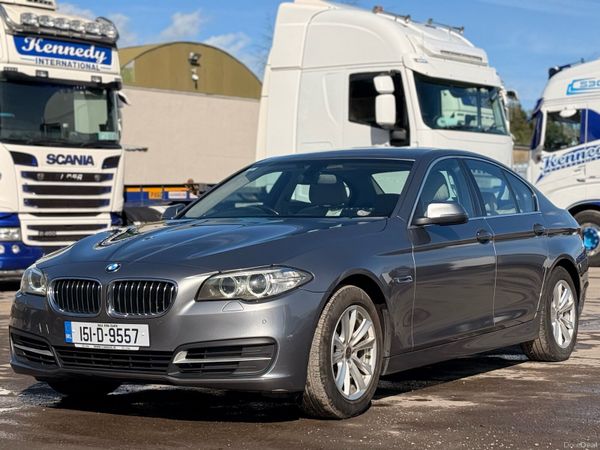 BMW 5-Series Saloon, Diesel, 2015, Grey