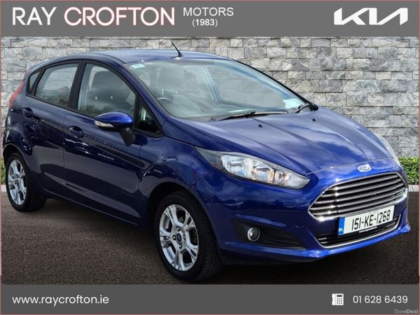 Ford Fiesta Hatchback, Petrol, 2015, Blue