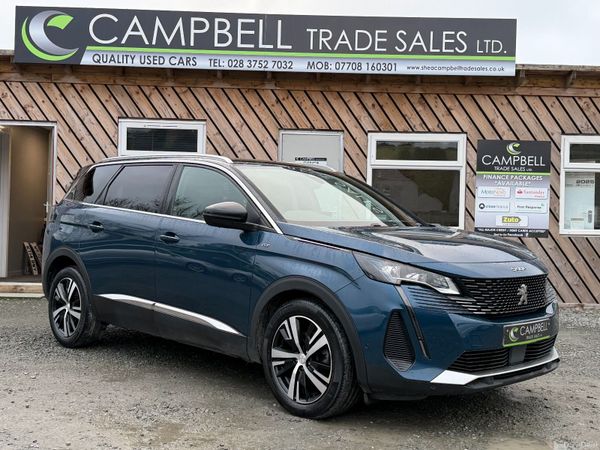 Peugeot 5008 SUV, Diesel, 2021, Blue