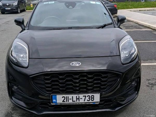 Ford Puma MPV, Petrol Hybrid, 2021, Black