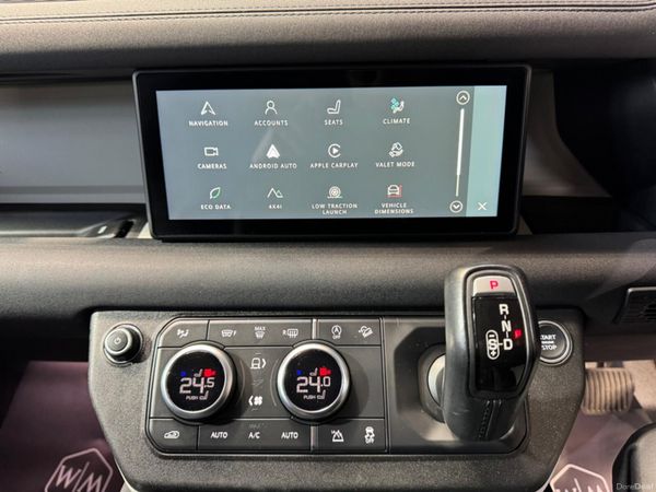 Land Rover Defender SUV, Diesel, 2021, Black