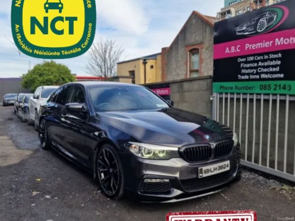 BMW 5-Series Saloon, Diesel, 2018, Grey