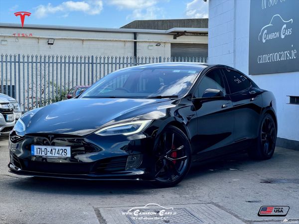 Tesla Model S Hatchback, Electric, 2017, Black
