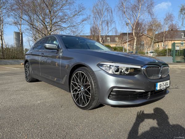 BMW 5-Series Saloon, Diesel, 2018, Grey