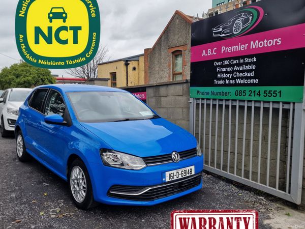 Volkswagen Polo Hatchback, Petrol, 2016, Blue