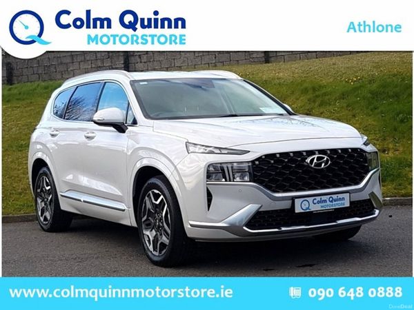 Hyundai Santa Fe SUV, Petrol Plug-in Hybrid, 2021, White