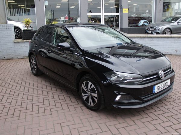 Volkswagen Polo Hatchback, Petrol, 2019, Black
