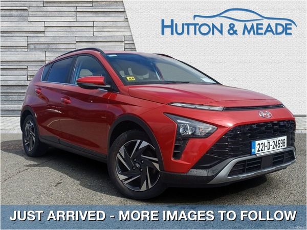 Hyundai Bayon Hatchback, Petrol, 2022, Red
