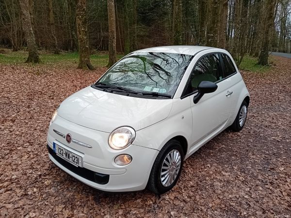 Fiat 500 Hatchback, Petrol, 2013, White
