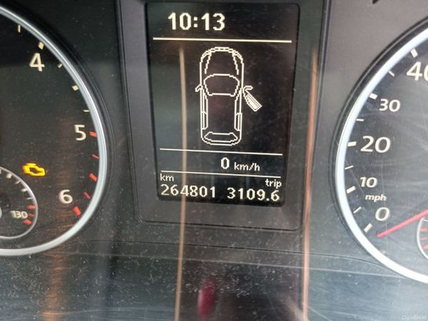 Volkswagen Tiguan SUV, Diesel, 2010, Blue